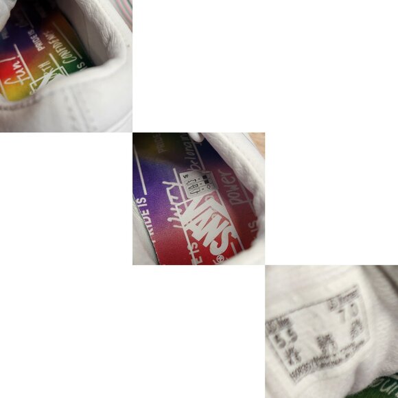 NWOBVANS OFF THE WALL "TOGETHER"  PRIDE /AWARENESS CANVAS SNEAKERS -UNISEX - Picture 6 of 6